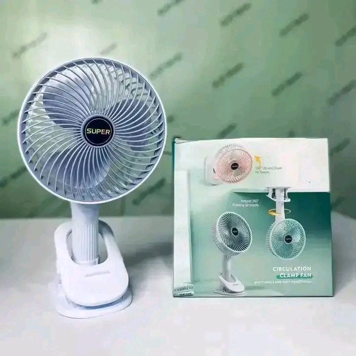 Multifunctional Rechargeable Circulation Clamp Fan