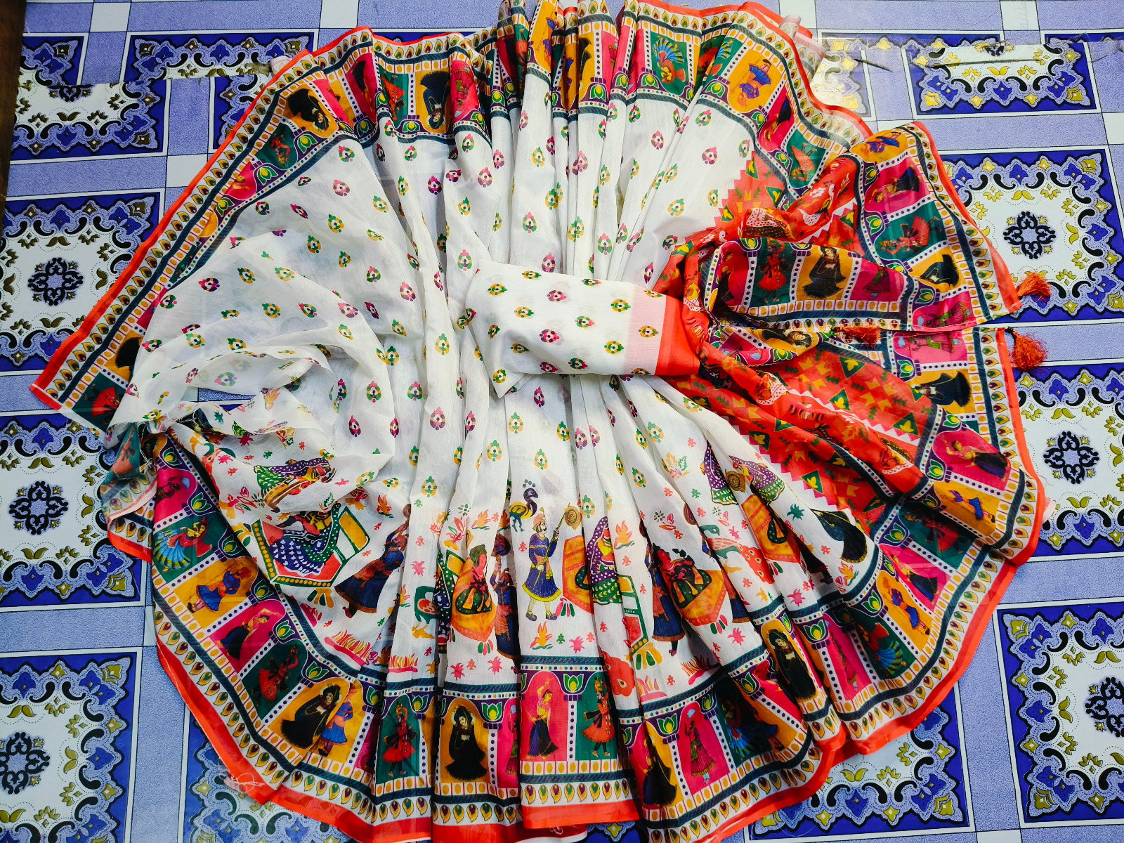 Premium Half Silk Sharee